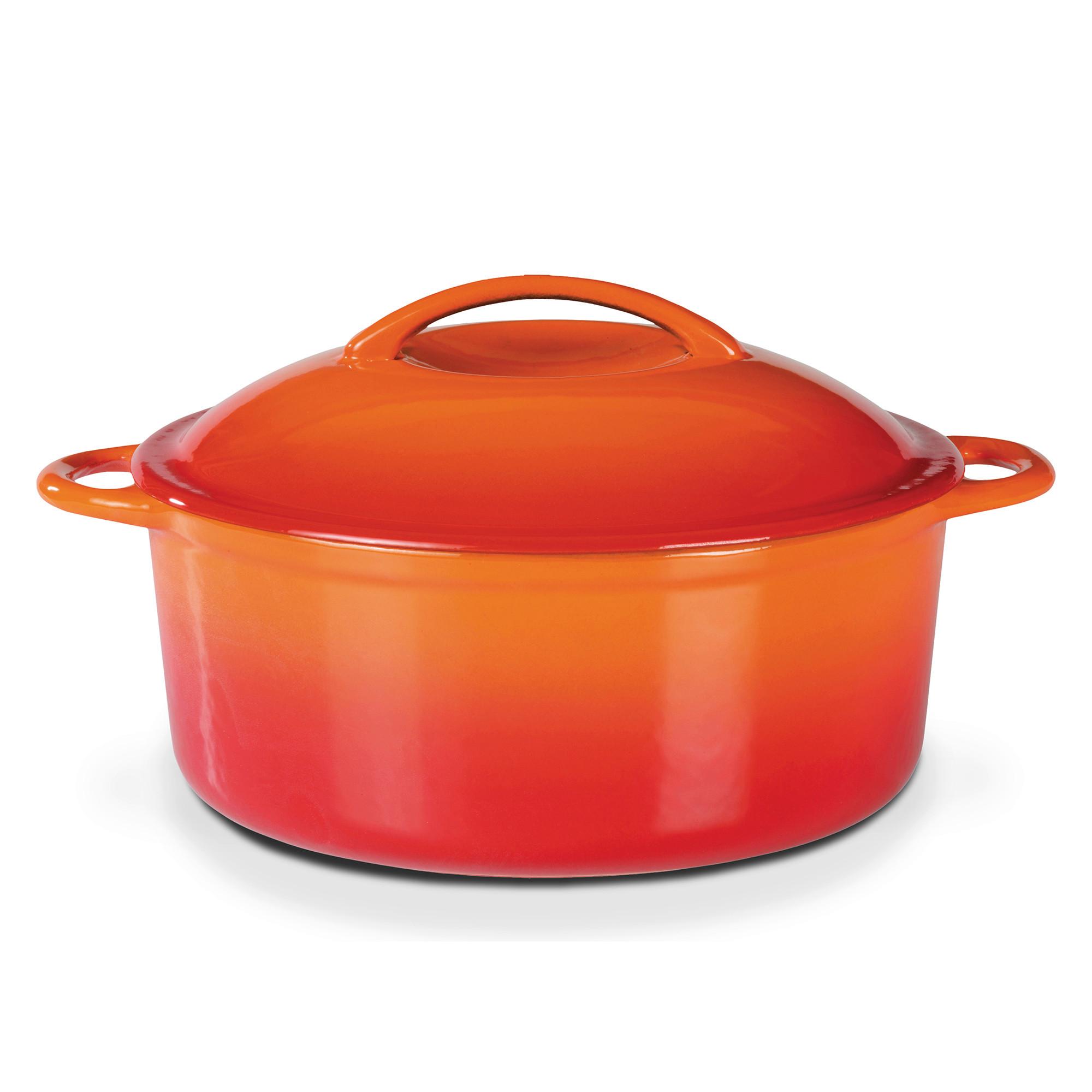 Kochtopf Orange Shadow Orange, D: 24 cm - Orange, Basics, Metall (24cm) - GSW