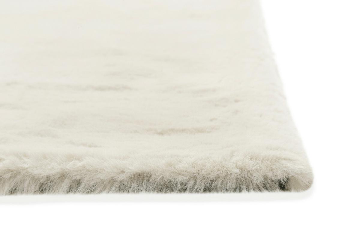 Hochflorteppich Anna - Beige, KONVENTIONELL, Textil (80/150cm) - WECON HOME BASIC