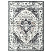 Orientalischer Webteppich Multicolor Thea 120x170 cm - Blau/Multicolor, ROMANTIK / LANDHAUS, Textil (120/170cm) - James Wood