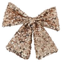 Dekoračná mašla FLOCKY - šampanská, Konventionell, textil (20/20/4cm) - Mömax