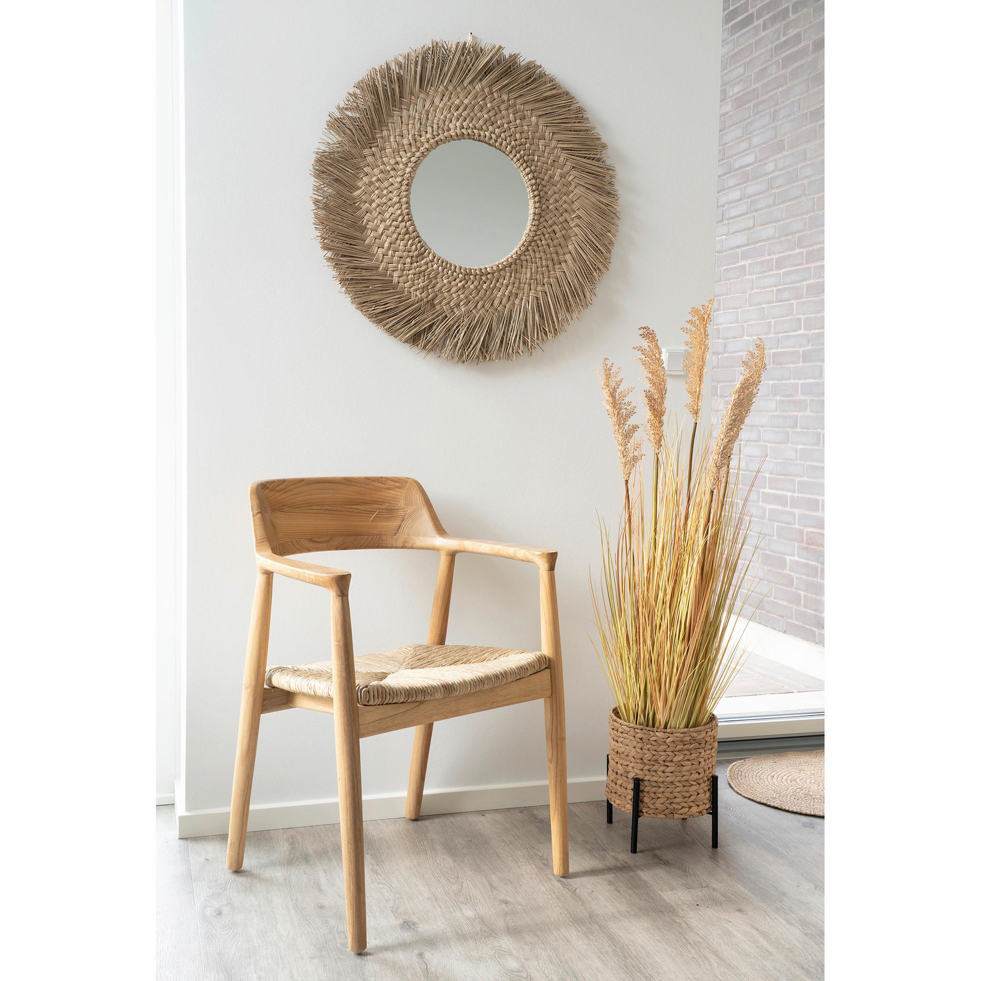 Pflanzentopf Antas Hellbraun B: 23,5 Cm - Naturfarben, Design, Holz (23.5/28/23.5cm)