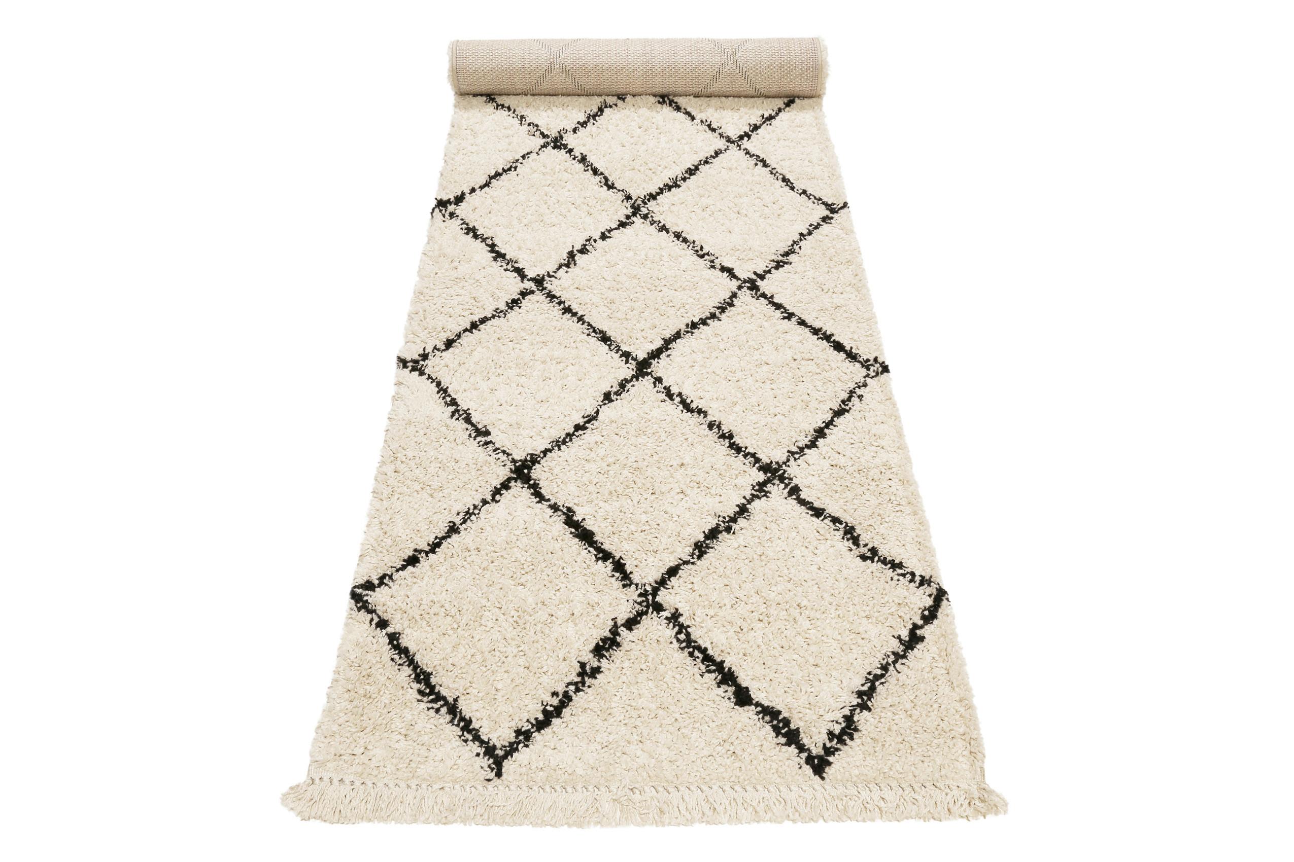 Läufer Studio Two - Beige, Design, Textil (80/300cm) - WECON HOME