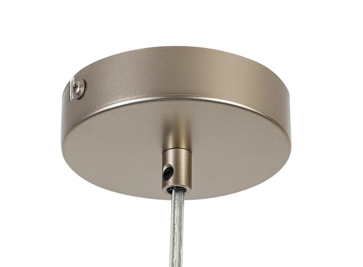 ZÁVĚSNÉ SVÍTIDLO RENI - průhledné/vícebarevná, Moderní, kov/plast (40/120cm)