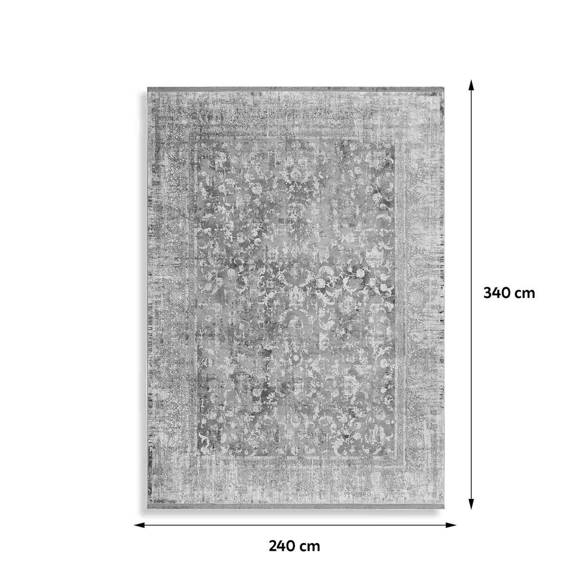 Webteppich Sand/Beige Vintage Upperground Bazaar 240x340 cm - Sandfarben/Beige, Design, Textil (240/340cm) - WECON HOME