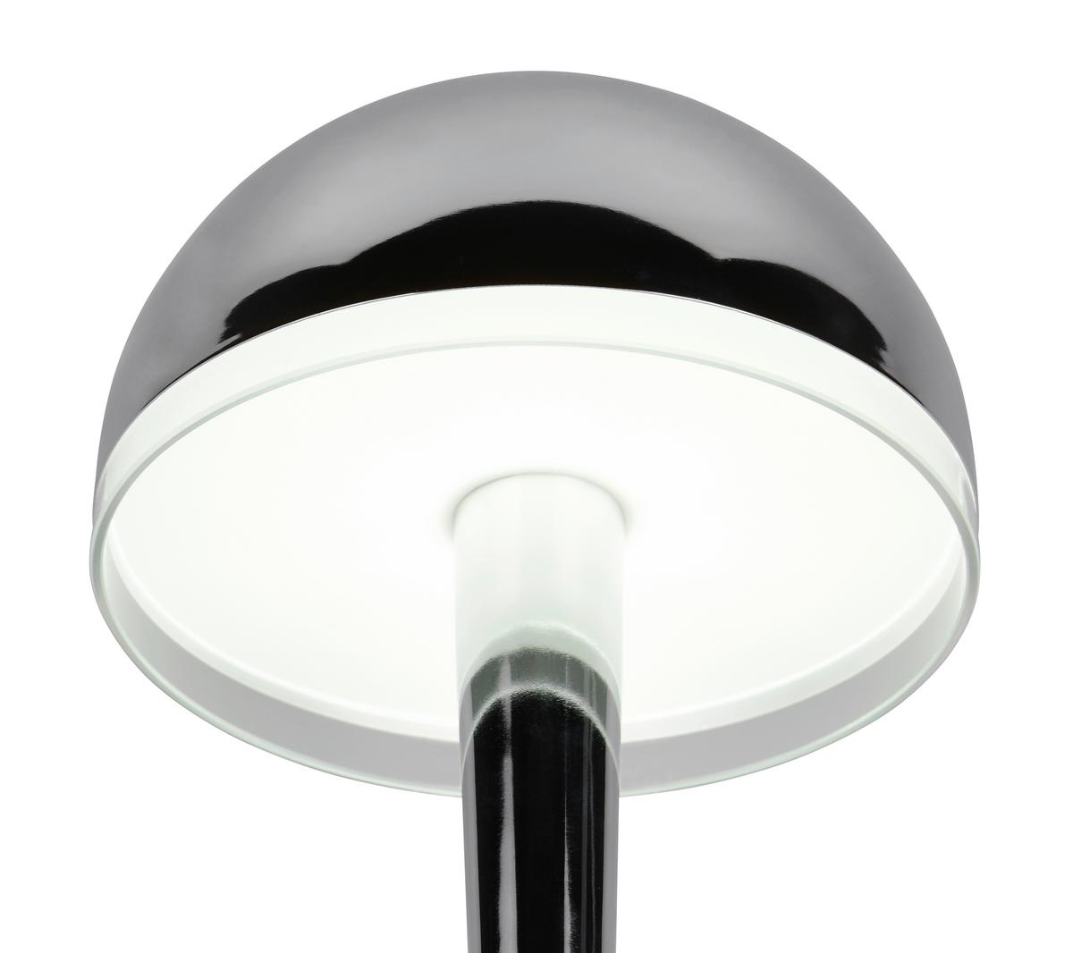 LED-Stehleuchte, dimmbar R44541106 - Chromfarben/Transparent, Basics, Kunststoff/Metall (22/130,5cm)
