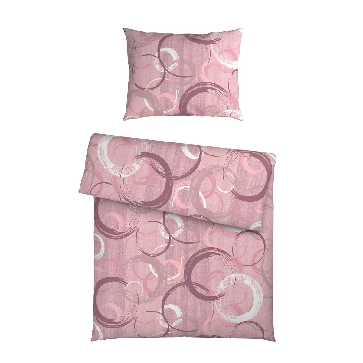 Bettwäsche Barbara - Rosa, MODERN, Textil - Luca Bessoni