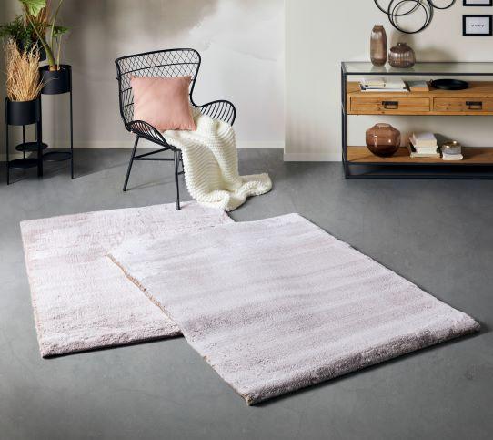 Umělá Kožešina Denise 2, 120/160cm - bílá/barvy stříbra, Romantický / Rustikální, kožešina/textil (120/160cm) - Modern Living