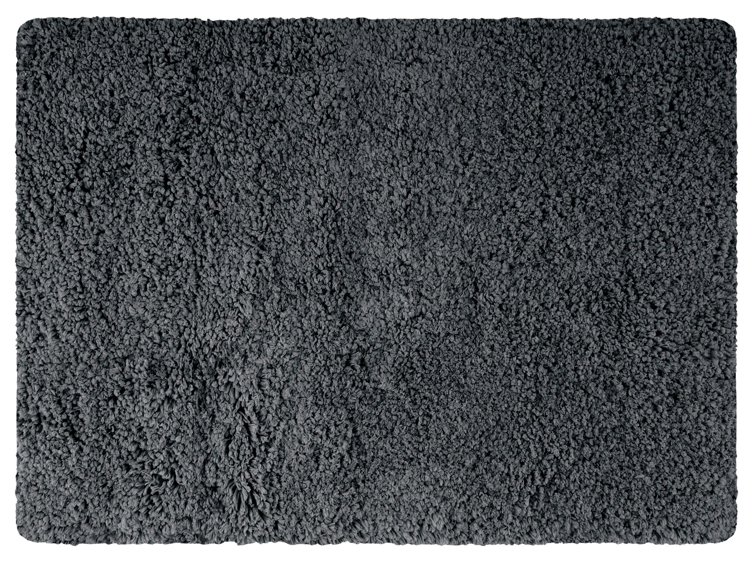 Badteppich Grau 50/70 cm - Grau, KONVENTIONELL (50/70cm) - Spirella