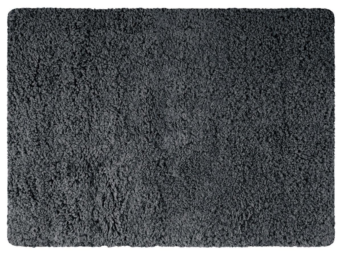 Badteppich Grau 50/70 cm - Grau, KONVENTIONELL (50/70cm) - Spirella