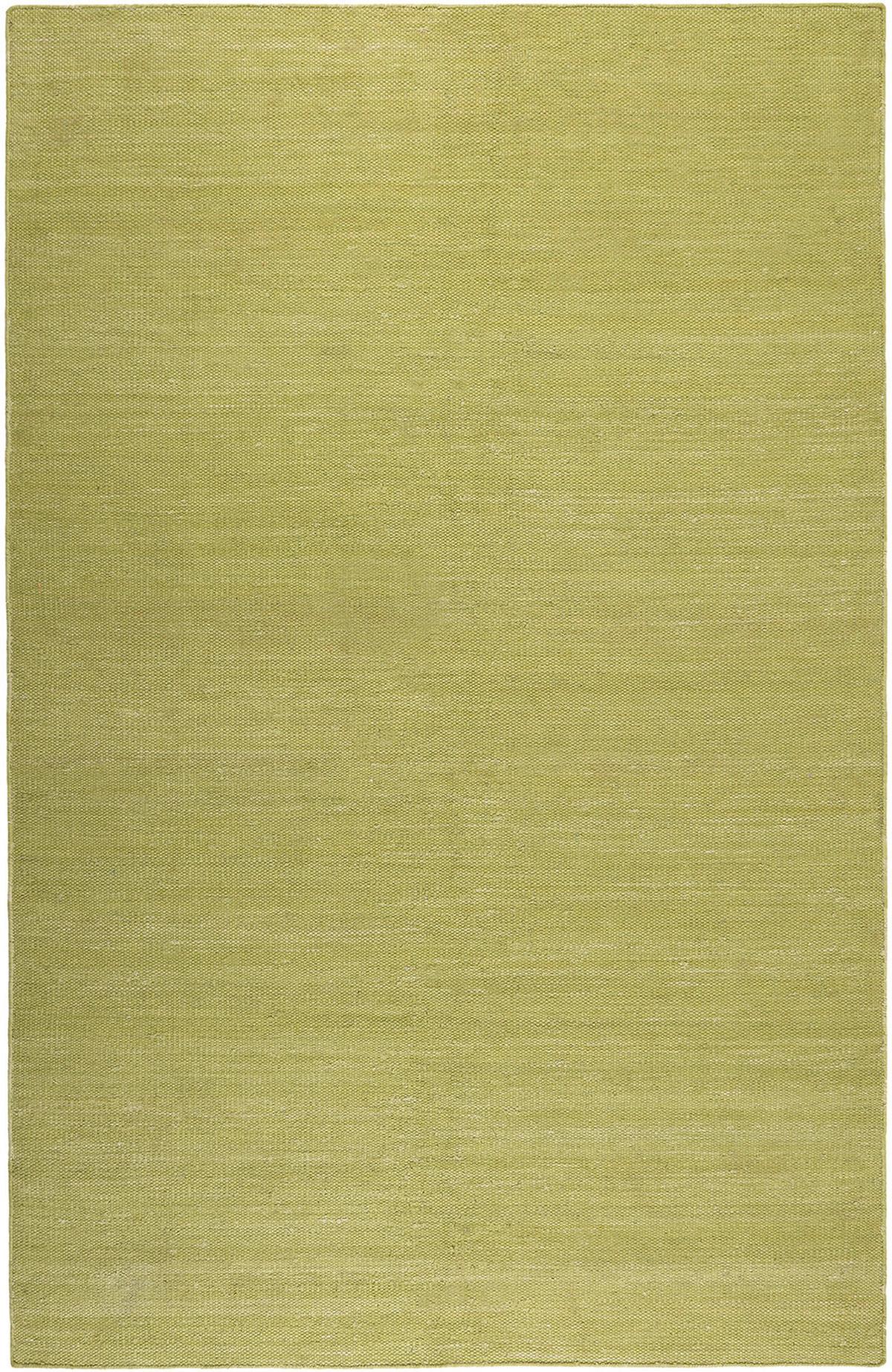 Handwebteppich Limettengrün Baumwolle Kelim 130x190 Cm - Limette, Basics, Textil (130/190cm) - Esprit