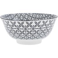 SALÁTOVÁ MÍSA Shiva - bílá/černá, Lifestyle, keramika (21/8cm) - Modern Living