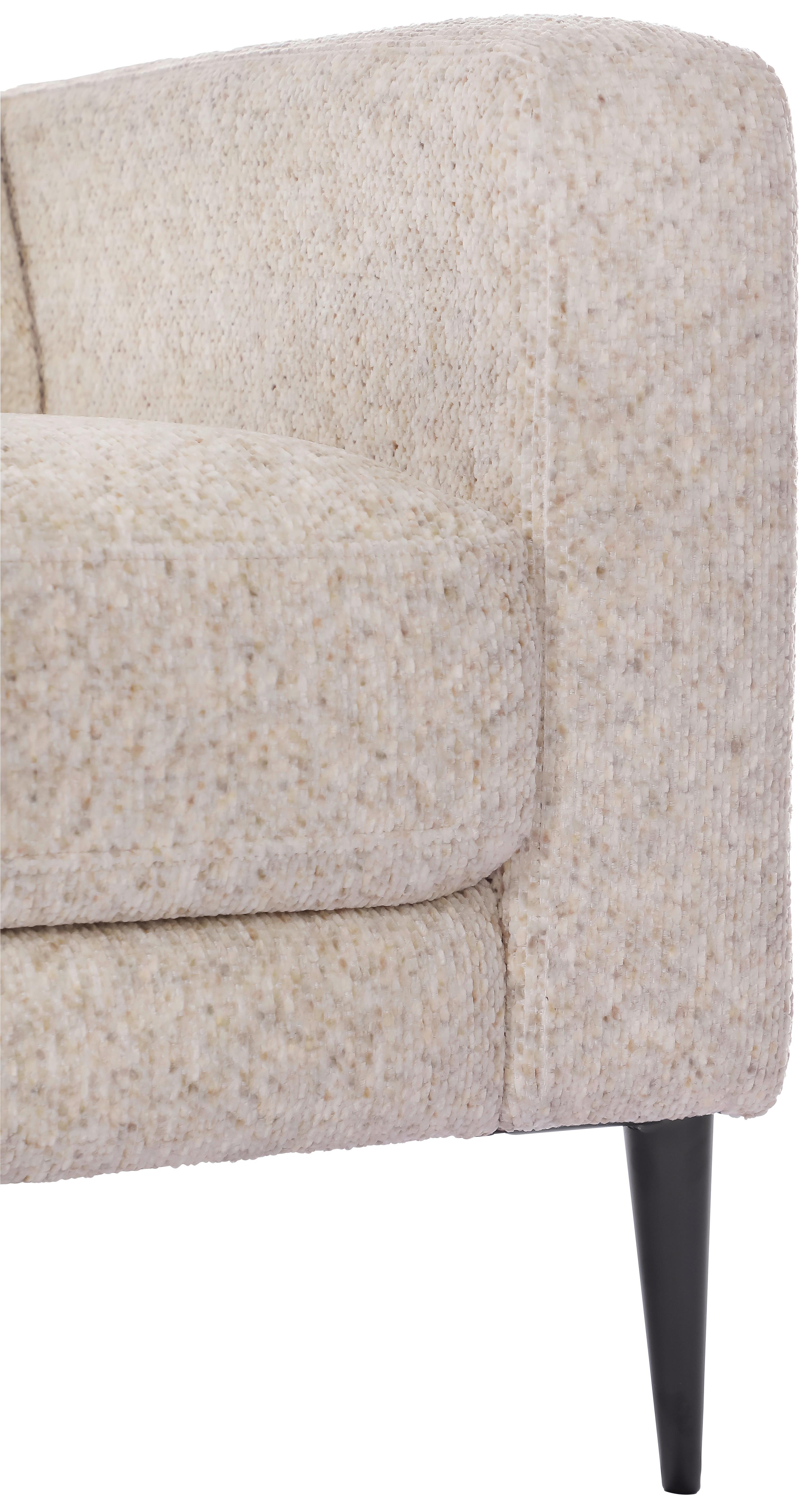 Háromüléses Kanapé Parma - krém, Basics, textil/fa (208/83/151cm) - Livetastic