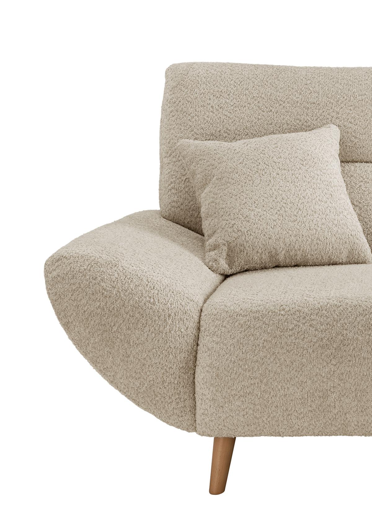 2-Sitzer-Sofa Drago, Beige B: 173 cm - Wildeiche/Beige, KONVENTIONELL, Textil (173/81/90cm) - MID.YOU