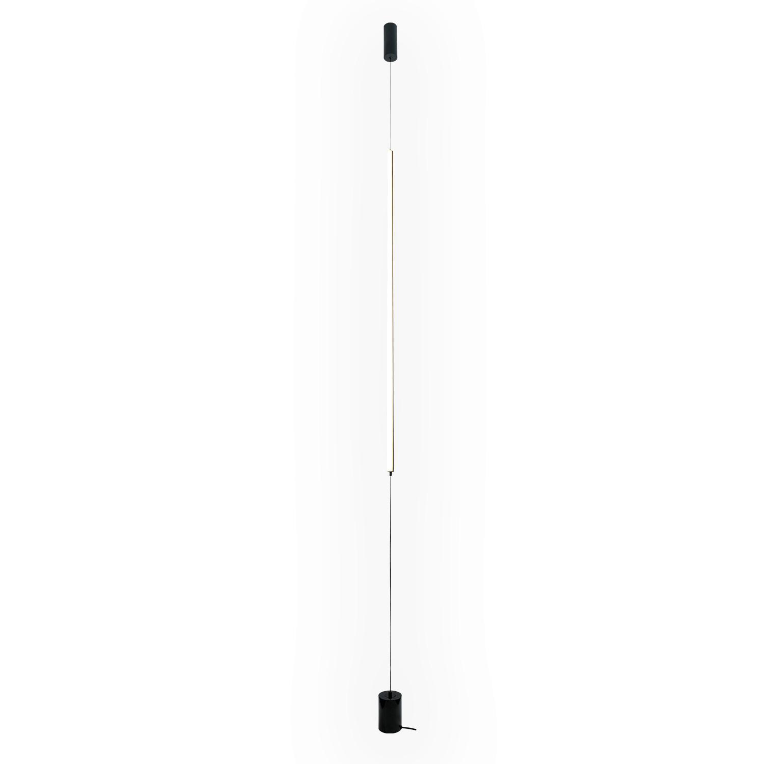 LED-Hängeleuchte Sirilla Schwarz Hg L: 2 cm - Schwarz Hochglanz, Design, Metall (2/2/300cm)