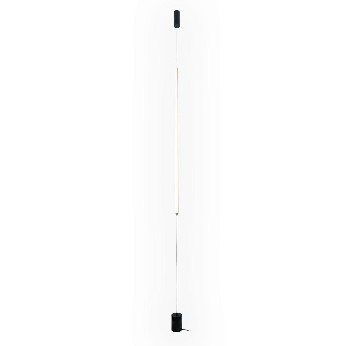 LED-Hängeleuchte Sirilla Schwarz Hg L: 2 cm - Schwarz Hochglanz, Design, Metall (2/2/300cm)