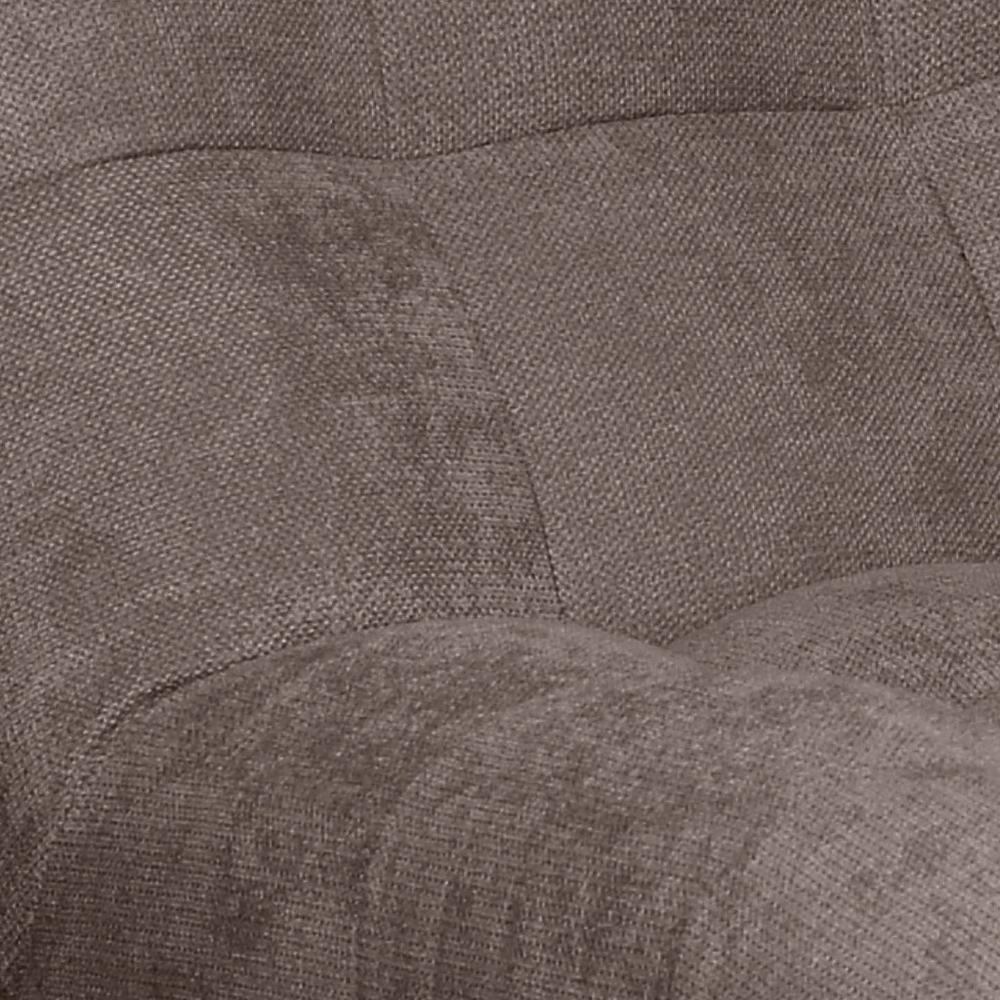 Relaxačné ležadlo Isabella, sivohnedé, sivohnedá, 68 cm, 88 cm, 164 cm