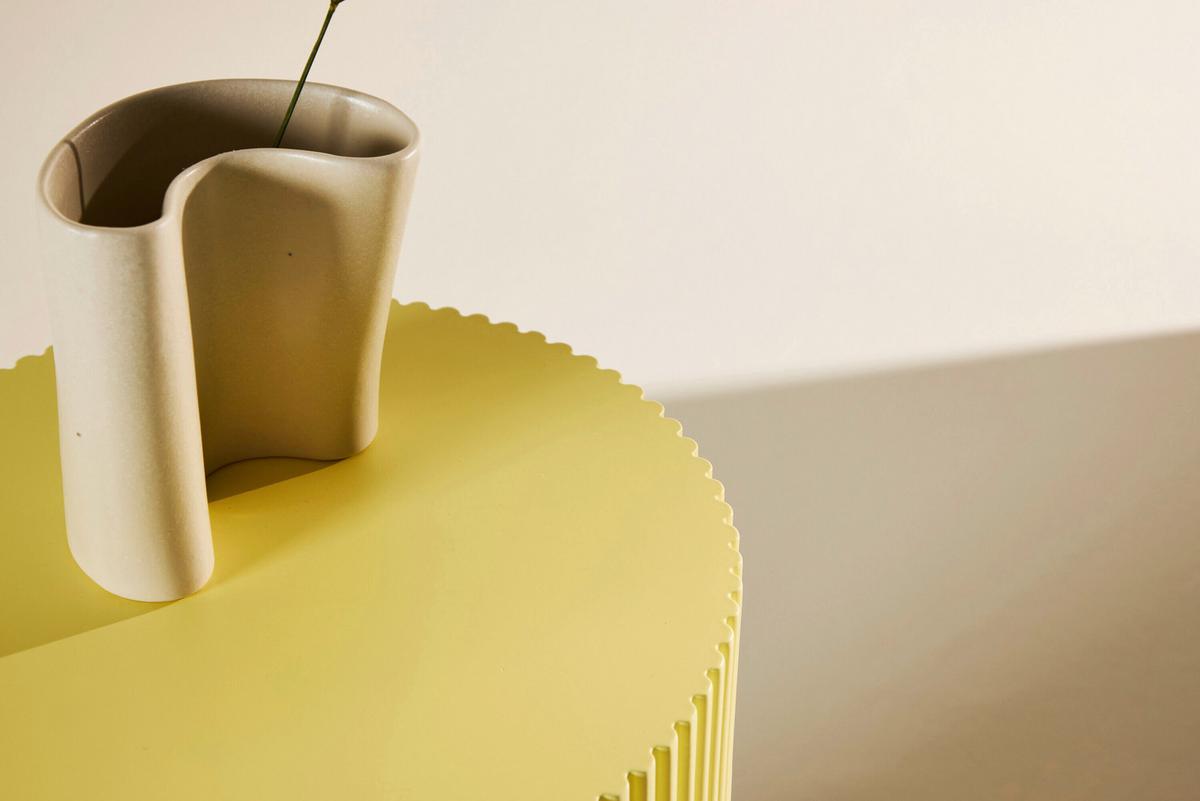 Lenox Lenox Hellgelb D: 30,5cm - Hellgelb, MODERN, Holz (30,5/40cm) - Livetastic