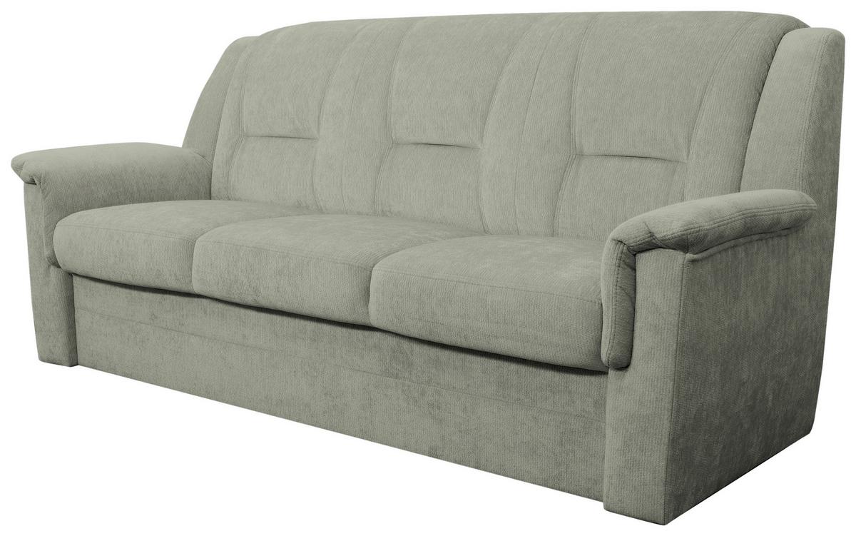 3-SITZER-SOFA Rafael, Mintgrün B: 209 cm - Beige/Schwarz, Trend, Textil (209/95/95cm)