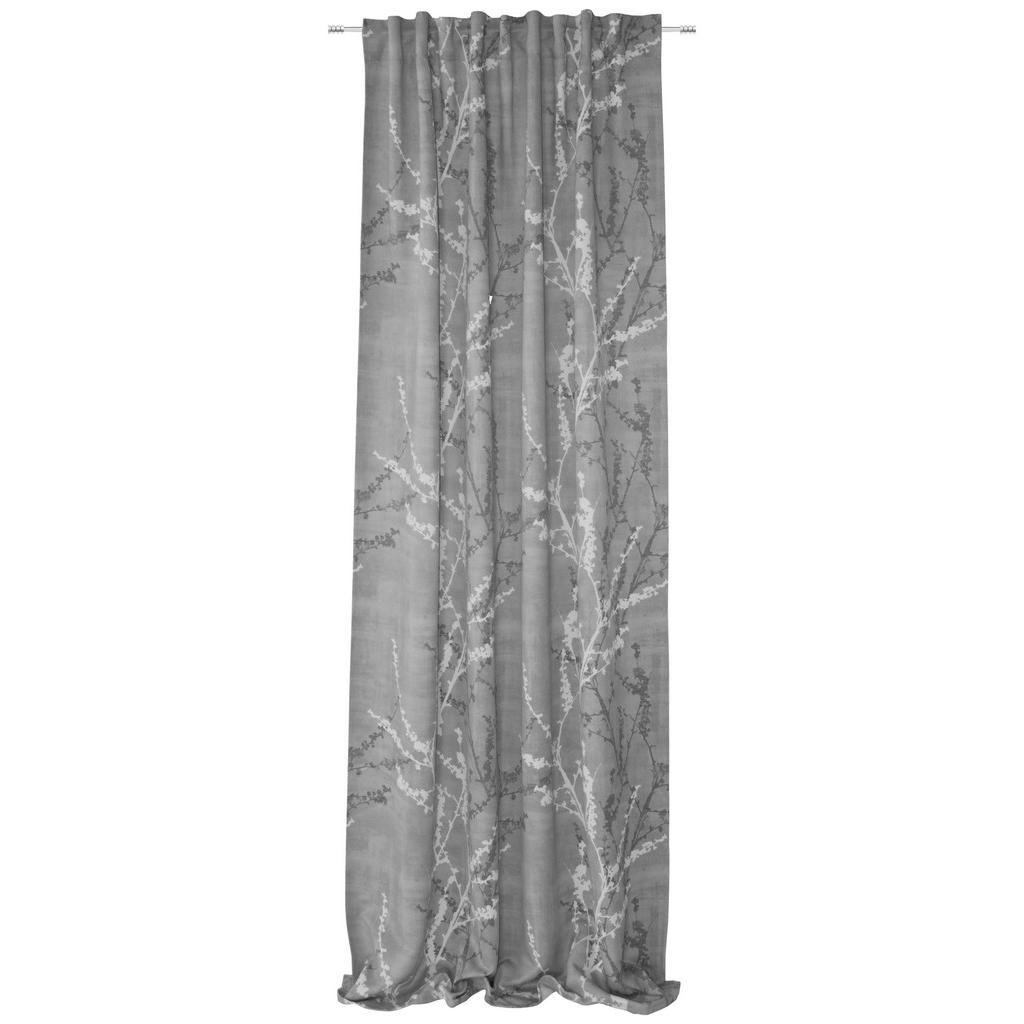 Vorhang mit Band Kirsten 135x245 cm Grau