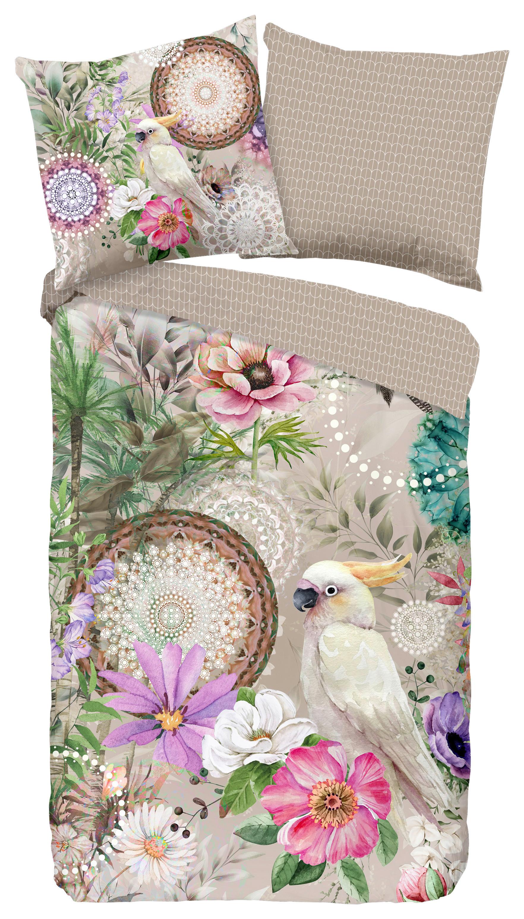 Wendebettwäsche Indah Multicolor 155x220 cm - Multicolor, Design, Textil (155/220cm)