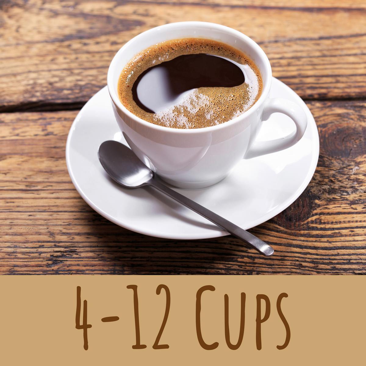 Kaffeemaschine Perfect Glaskanne Bis 12 Tassen - Schwarz, MODERN, Kunststoff (24,5/19/34cm) - Trisa Electronics