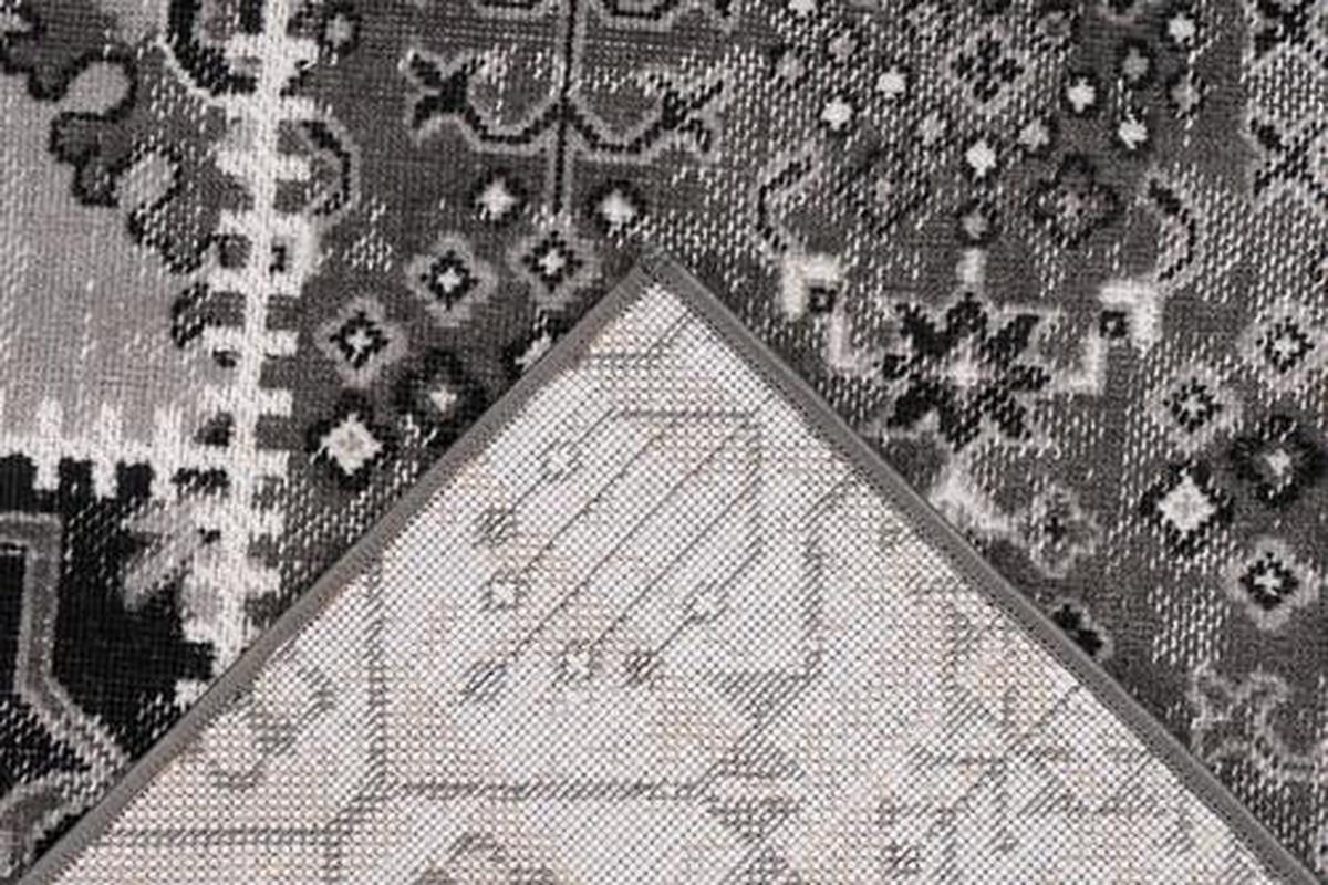 Webteppich Grau Ariya 160x230 cm - Grau, Trend, Textil (160/230cm) - Kayoom