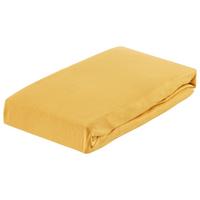 Elastické prostěradlo Basic, 150/200cm, žlutá - tmavě žlutá, textil (150/200cm) - Modern Living