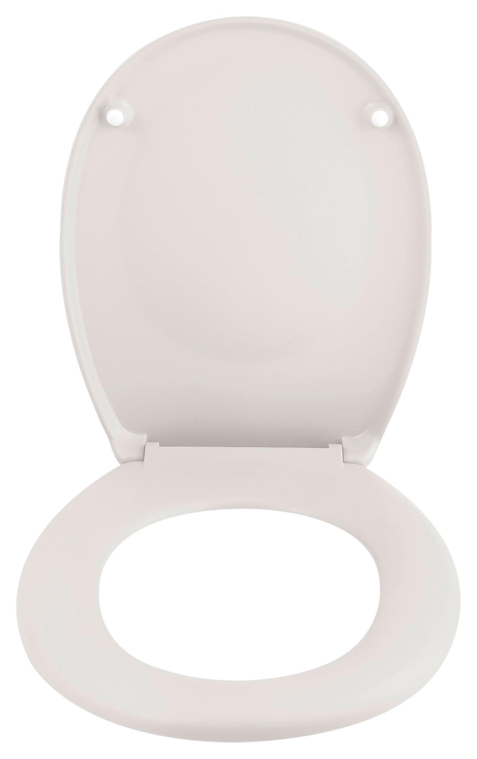 WC-Sitz Neela - Weiß, KONVENTIONELL, Kunststoff (37,10/45,5cm) - Spirella
