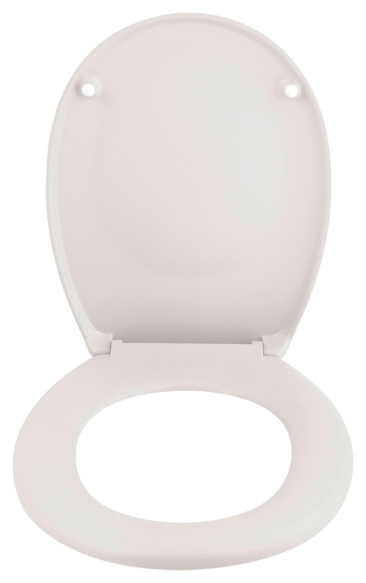 WC-Sitz Neela - Weiß, KONVENTIONELL, Kunststoff (37,10/45,5cm) - Spirella
