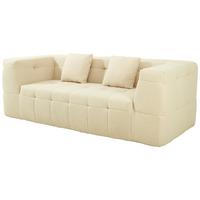 2-sitzer-sofa Aristo Beige B: 210 Cm - Beige, Design, Textil (210/70/100cm) - P & B