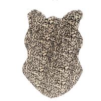 Kunstfell Braun Leo, Waschbar - Braun, ROMANTIK / LANDHAUS, Textil (90/60cm) - James Wood