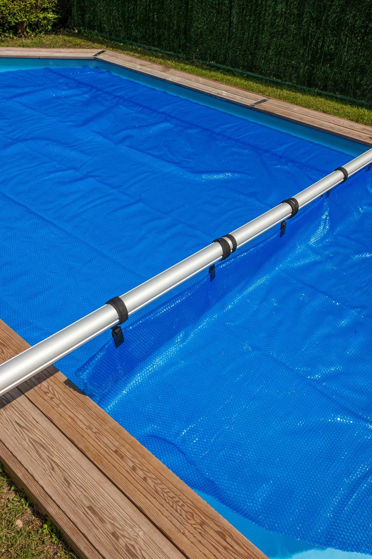 Schutzplane Planenaufroller - Alufarben, KONVENTIONELL, Metall (5,5cm) - Gre