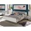 Bett Bristol 180x200 cm Weiß - Silberfarben/Hellgrau, Design, Holzwerkstoff/Textil (295,5/95,5-46/214,5cm) - Livetastic Bett Bristol 180x200 cm Weiß - Silberfarben/Hellgrau, Design, Holzwerkstoff/Textil (295,5/95,5-46/214,5cm) - Livetastic