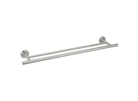 Tyč Na Ručníky Igy - barvy stříbra, Moderní, kov (70/13/5,5cm) Tyč Na Ručníky Igy - barvy stříbra, Moderní, kov (70/13/5,5cm)