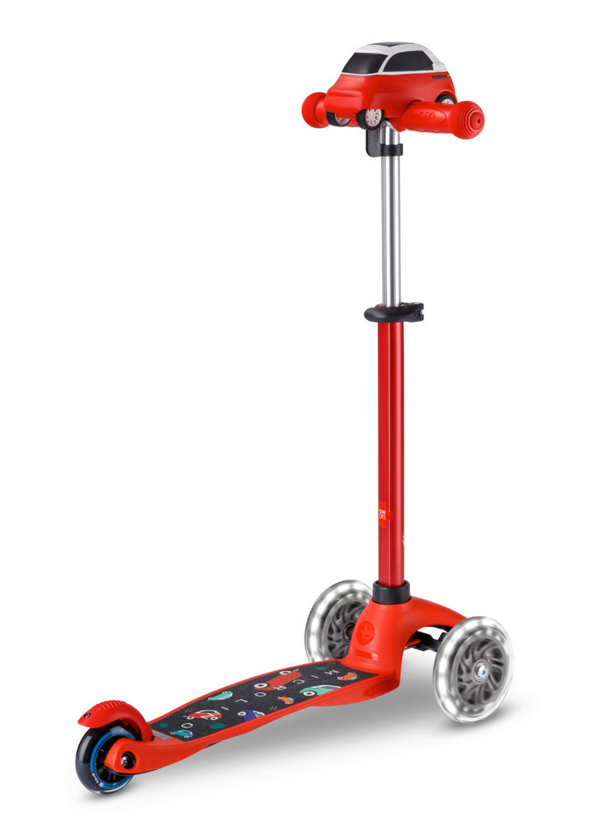 Kinderscooter Rot Mmd195 Mini Micro Minilino Red - Rot, Basics, Kunststoff (55/26,5/49-67cm) - Micro Mobility