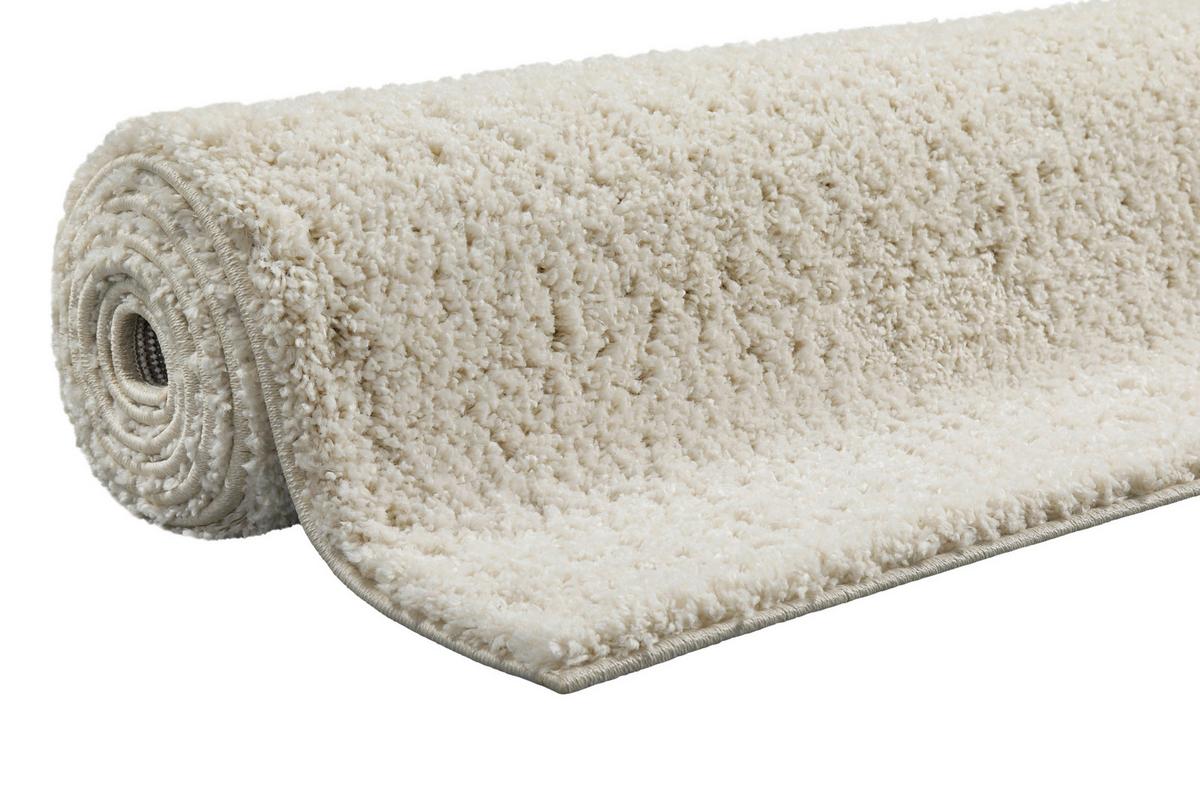 Hochflorteppich Studio Zero - Beige, Design, Textil (133/200cm) - WECON HOME
