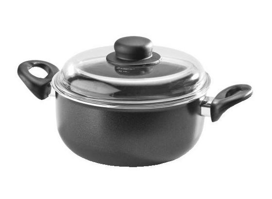 Fazék Achim - Fekete, konvencionális, Üveg/Fém (2,5l) - Ombra Fazék Achim - Fekete, konvencionális, Üveg/Fém (2,5l) - Ombra