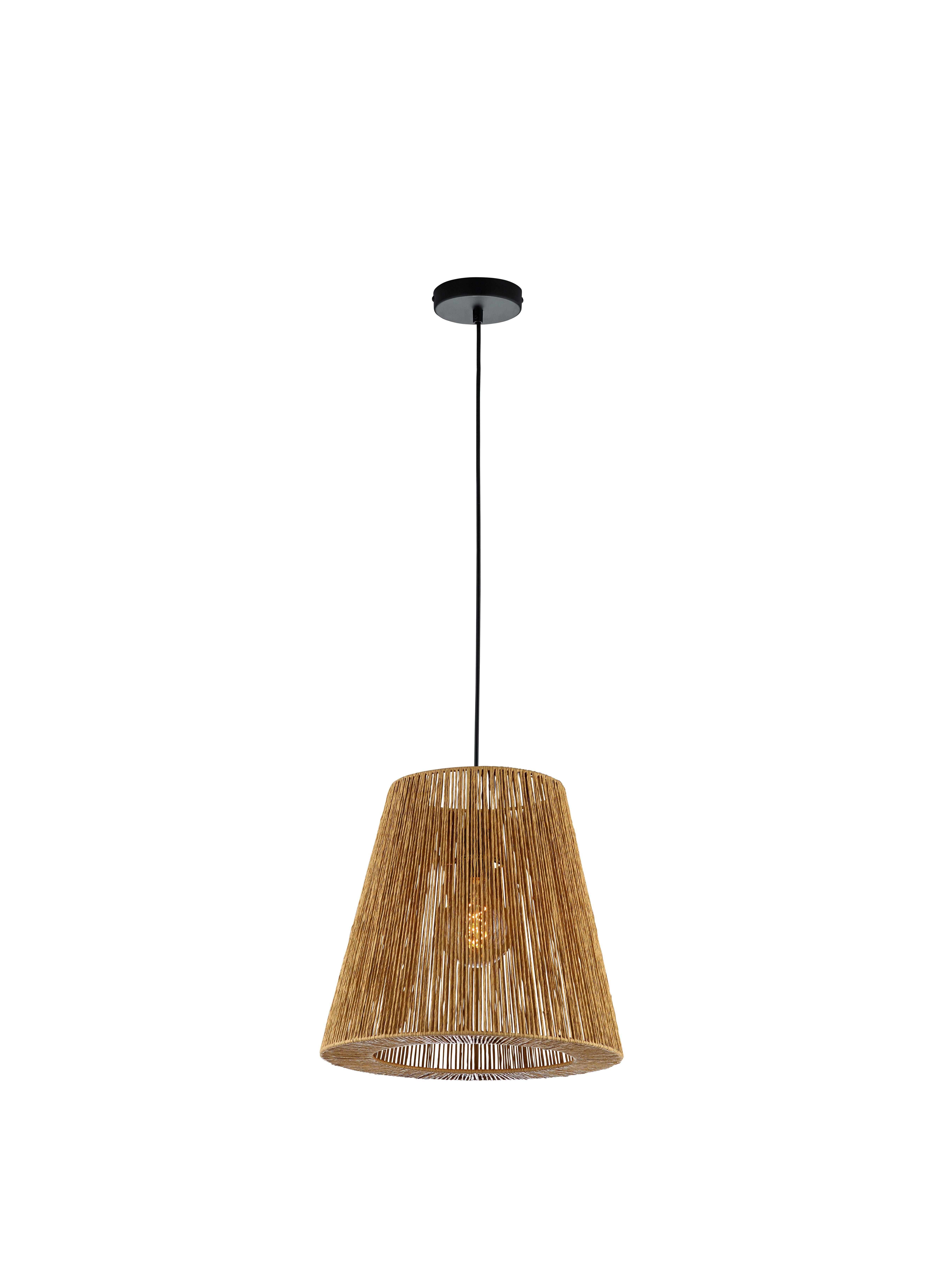 Hängeleuchte 20566/1-20 - Naturfarben, Design, Papier (38/120cm) - Hell