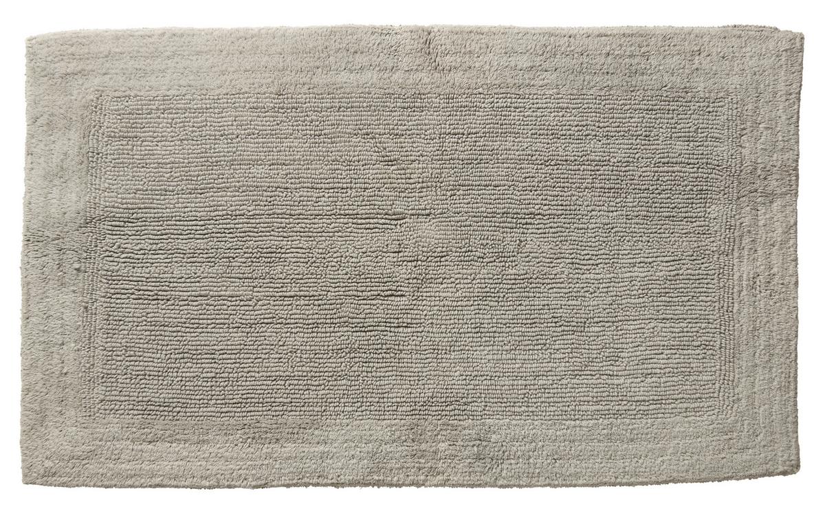 KOUPELNOVÁ PŘEDLOŽKA Karen, 60/100cm, světle šedá - světle šedá, Konvenční, textil (60/100cm) - Premium Living