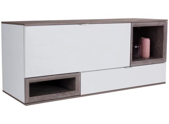 Hängeelement Nagos - Eichefarben/Weiß, MODERN, Holzwerkstoff (140/51,3/36,9cm) Hängeelement Nagos - Eichefarben/Weiß, MODERN, Holzwerkstoff (140/51,3/36,9cm)