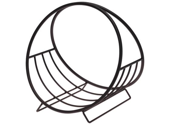 Holzlege Bianca - Schwarz, MODERN, Metall (50/40cm) Holzlege Bianca - Schwarz, MODERN, Metall (50/40cm)