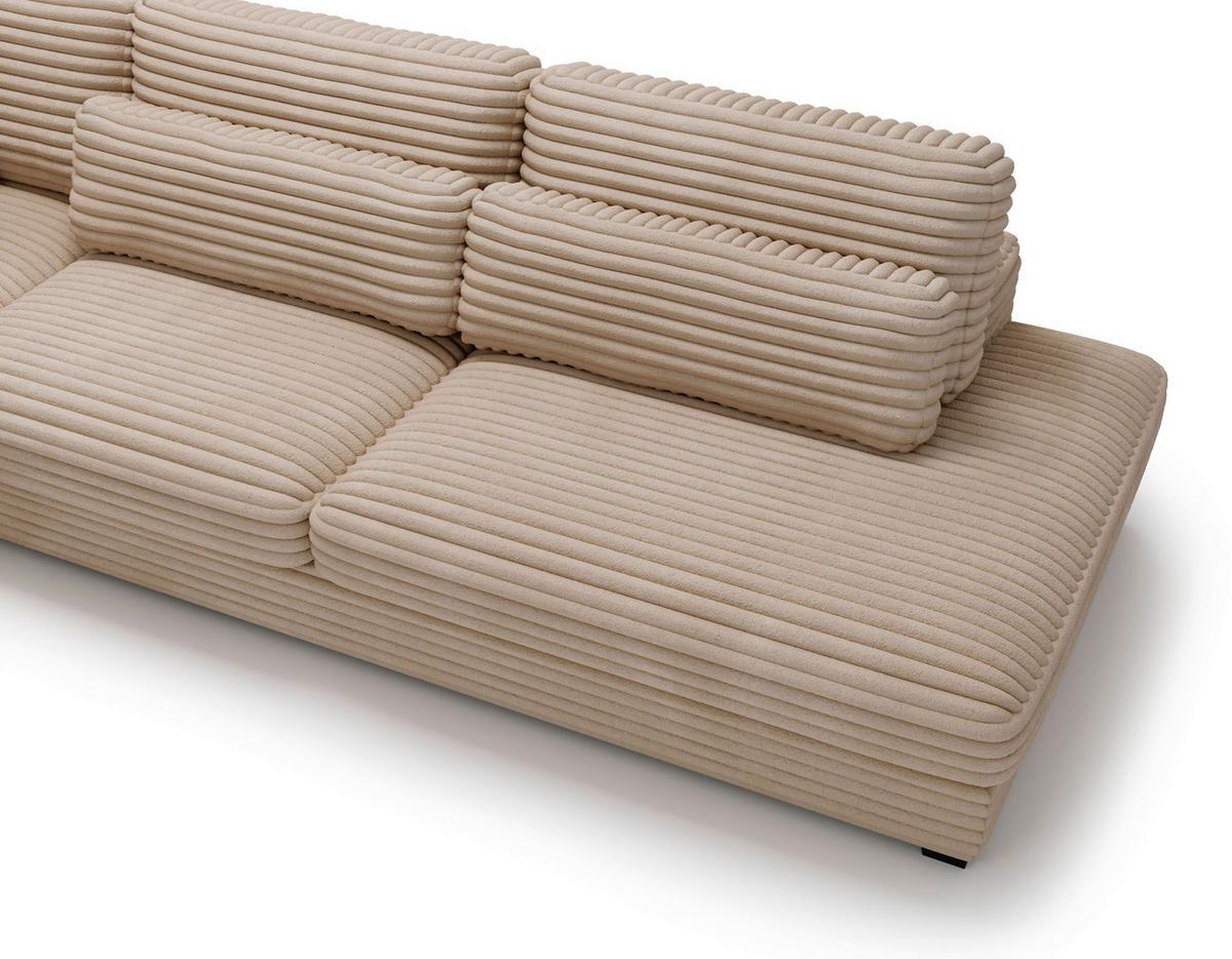 Sven Braun S: 244x332 cm - Schwarz/Braun, Design, Textil (244/332cm) - Livetastic