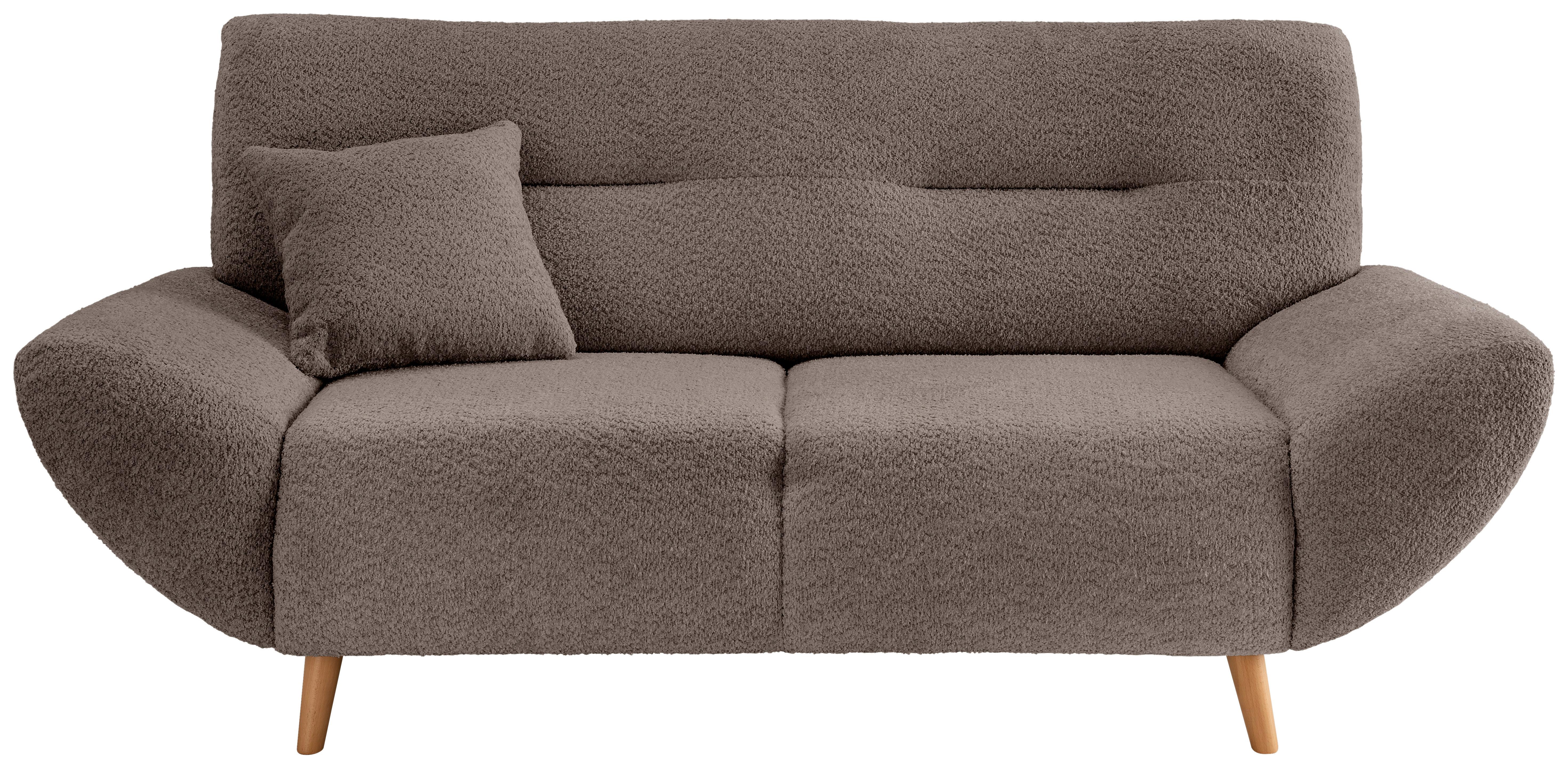 2-Sitzer-Sofa Drago, Taupe B: 173 cm - Taupe/Wildeiche, KONVENTIONELL, Textil (173/81/90cm) - MID.YOU