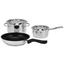 KOCHTOPFSET GALA PLUS, 6-tlg. Set - Silberfarben, KONVENTIONELL, Metall - WMF KOCHTOPFSET GALA PLUS, 6-tlg. Set - Silberfarben, KONVENTIONELL, Metall - WMF