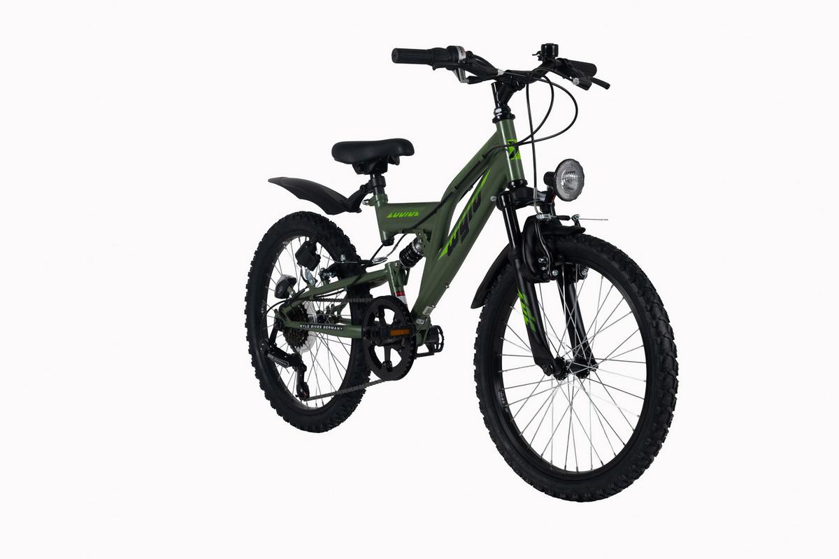 WYLD MTB FULLY ATB 20'' Zodiac grün - Grün, LIFESTYLE, Metall (25cm)