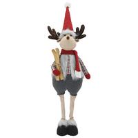Skřítek MARLO - šedá/béžová, Konvenční, kov/textil (32/98/21cm) - Mömax