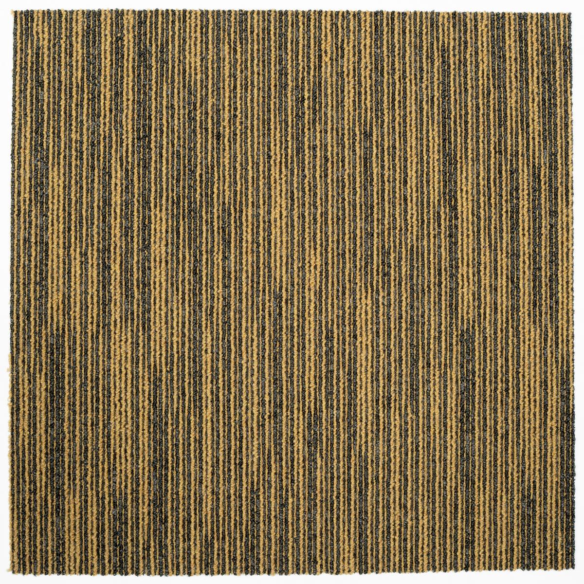 Teppichfliese Grau/hellgelb Ambition 50x50 Cm Florhöhe 3mm - Hellgelb/Grau, Basics, Textil (50/50cm)