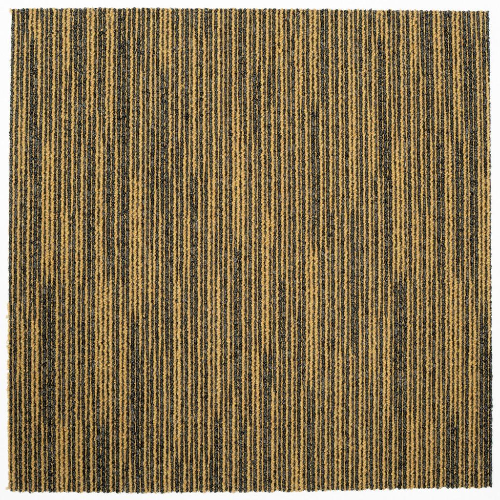 Teppichfliese Grau/Hellgelb Ambition 50x50 cm Florhöhe 3mm