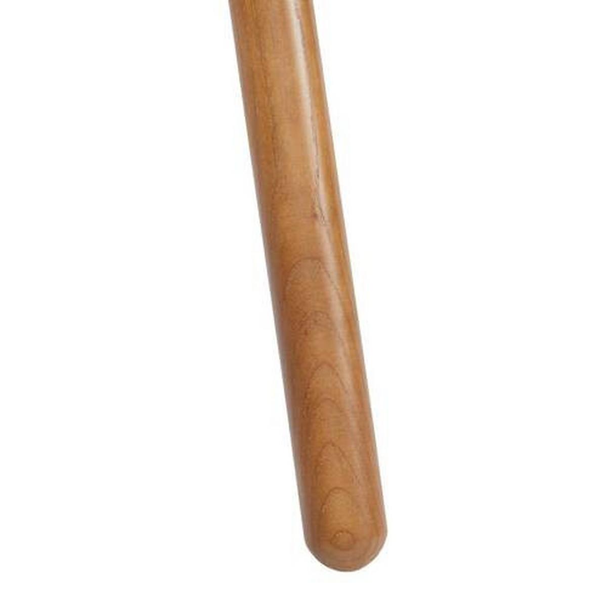 Stojící svítidlo PIPER - černá, Moderní, kov/dřevo (63/62/169cm) - Bessagi Home