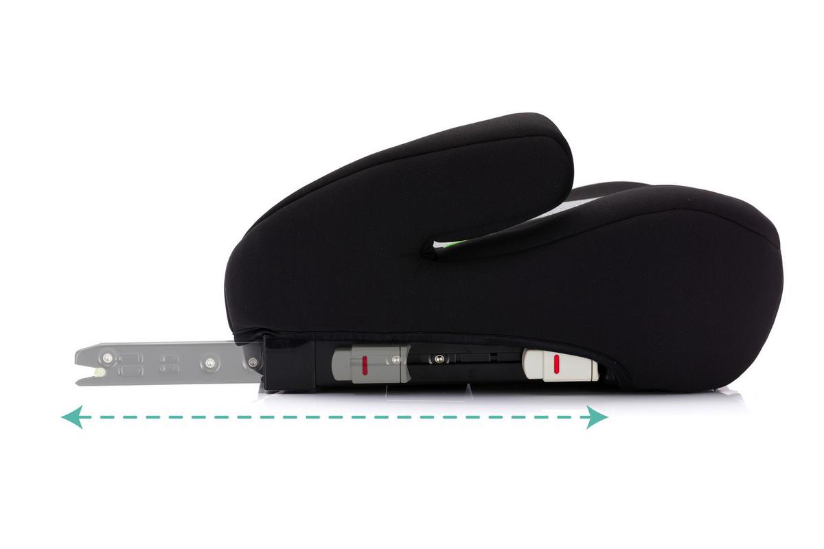 Sitzerhöhung Felix Schwarz/grau B: 42,4 Cm - Schwarz/Grau, Basics, Kunststoff/Textil (40/42/20cm) - Fillikid